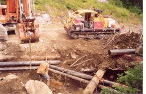 Snowmaking Installation - Stowe Mtn. Resort 2001